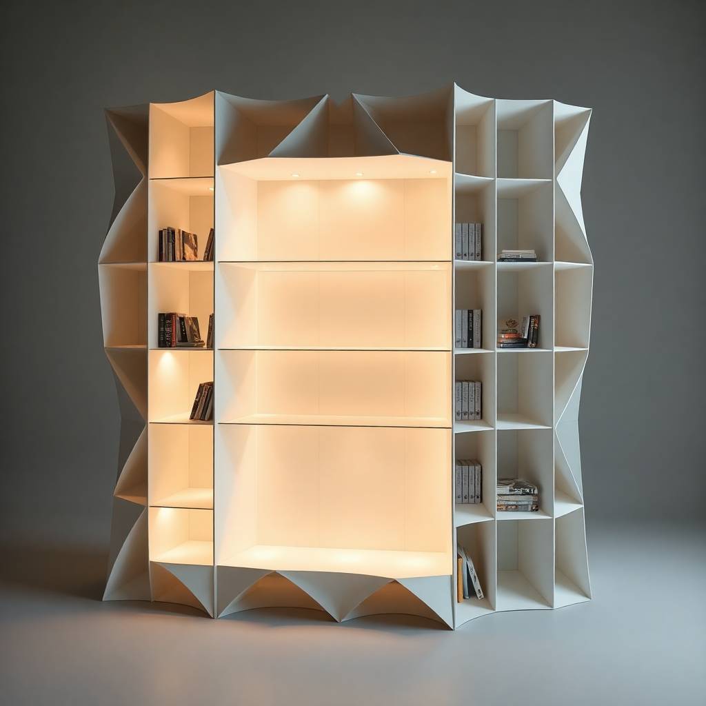 Grande Bookcase with Adjustable Shelves