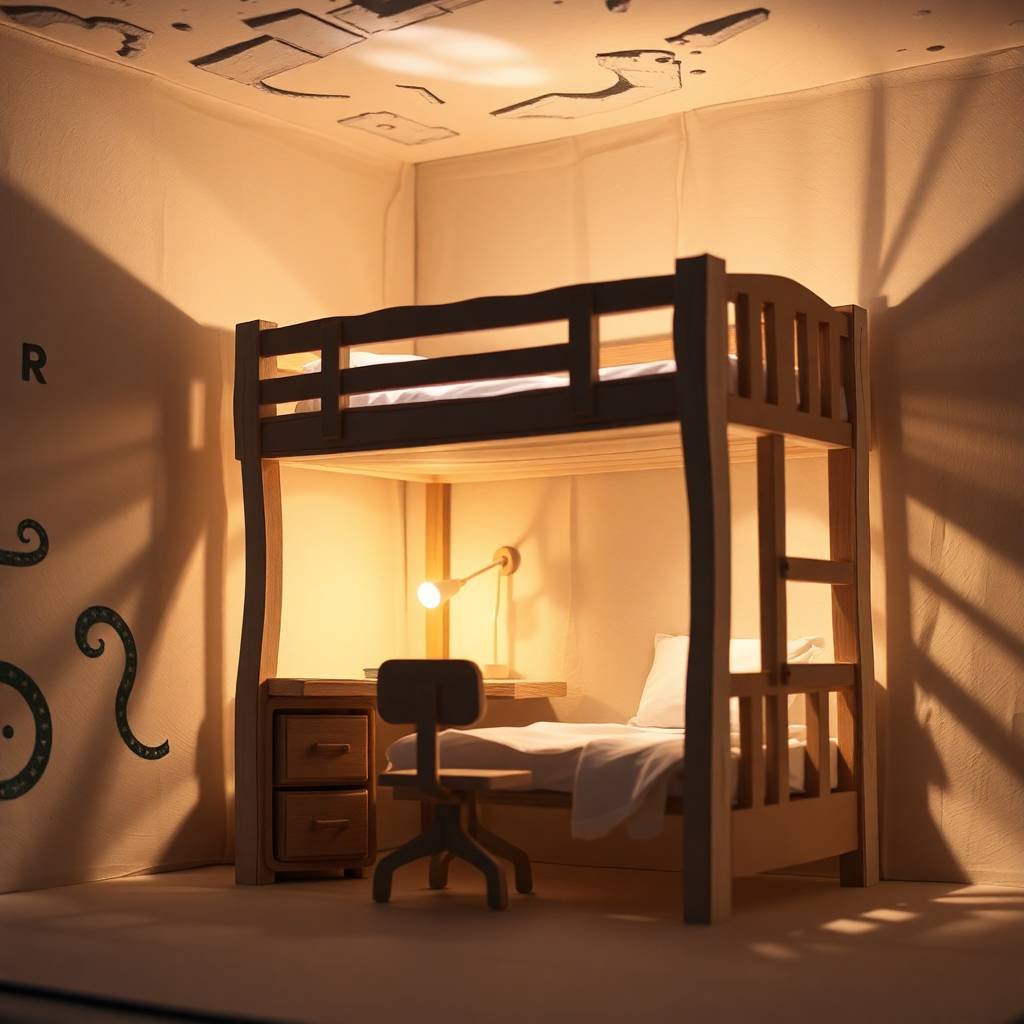 Kids Adventure Bunk Bed with Desk