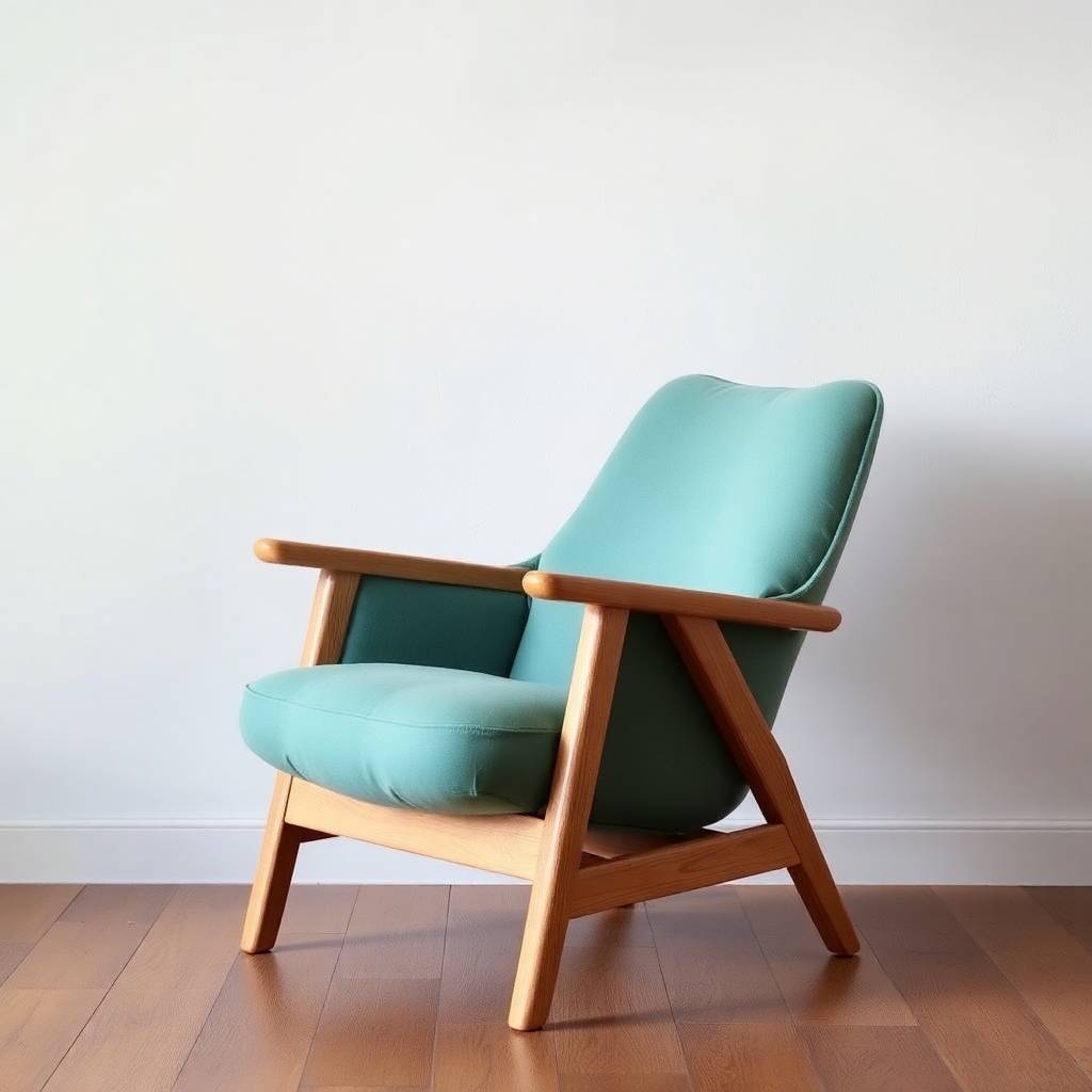 Nordic Oak Accent Chair